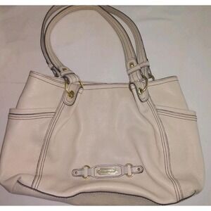 Etienne Aigner Cream Leather purse Hobo Style